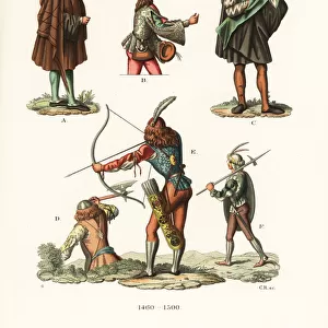 Italian male fashion, late 15th century