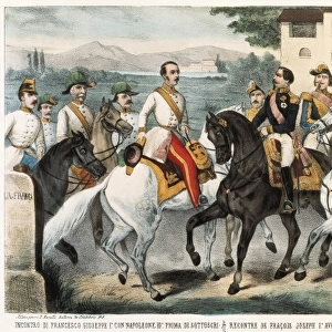 Italian Unification (1859). Meeteng between Francis
