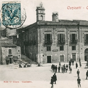 Italy - Canicatti, Sicily - Military Headquarters