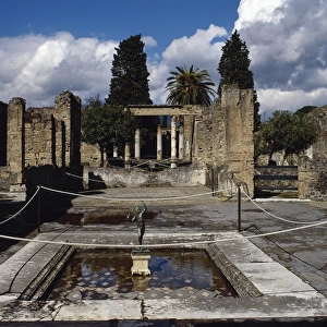 Italy. Pompeii. The House of the Faun. 2nd century BC