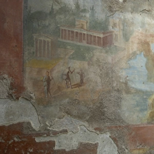 ITALY. Pompeii. The House of the Small Fountain