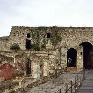 Italy. Pompeii. Marina Gate