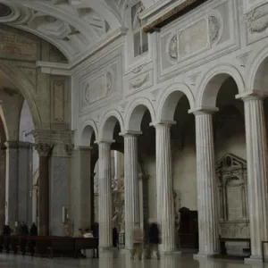 Italy. Rome. San Pietro in Vincoli Church. Interior