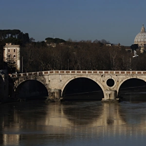 Italy. Rome. Sisto Bridge. 1473-1479