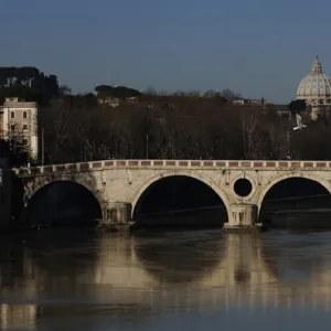 Italy. Rome. Sisto Bridge. 1473-1479