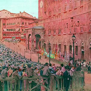 Italy / Siena Palio 1913