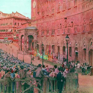 Italy / Siena Palio 1913