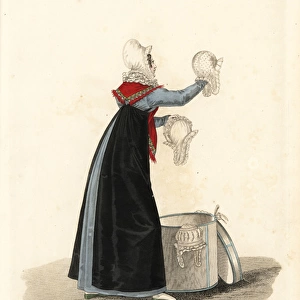 Itinerant seamstress, Paris, early 19th century