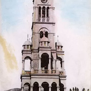 Izmir, Turkey - Clock Tower of Saint Photinie