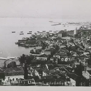 Izmir, Turkey - Panoramic view Date: 1950