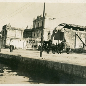 Izmir, Turkey - Results of bombardment in 1915 (3 / 9)