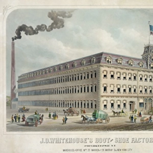 J. O. Whitehouses boot and shoe factory, Poughkeepsie, N. Y