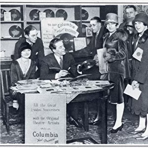 Jack Buchanan signing records