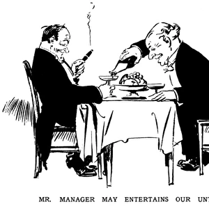 Jack May & Tony Sarg at Murrays Club, 1914