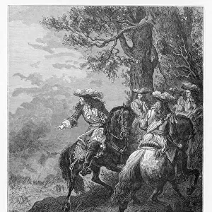 James II at the Battle of the Boyne, Ireland