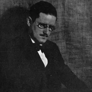 James Joyce, Irish novelist and poet