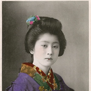 Japan - Geisha Girl - Studio portrait