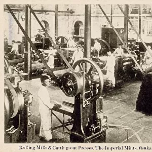 Japan, Imperial Mint, Osaka - Rolling Mills, Cutting Presses