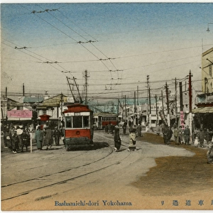 Japan - Yokohama - Bashamichi-dori