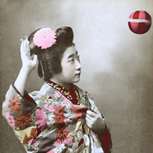 Japanese - Geisha Girls - Studio Photograph