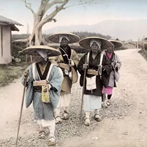 Japanese pilgrims, Japan