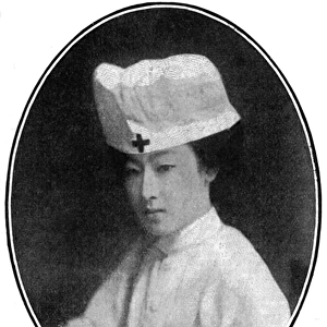 A Japanese Red Cross nurse, 1915