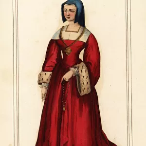 Jeanne de Bar, only daughter of Robert de Bar, 1415-1462