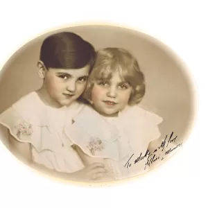 Jenny Dollys adopted daughters Manzi and Klari, early 1930s Date: early 1930s
