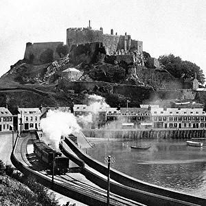 Jersey Gorey Railway Station early 1900s