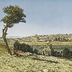 Jerusalem viewed from the Mount of Olives