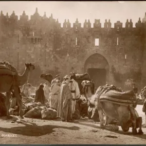 Jerusalem Wheat Market