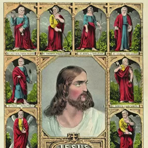 Jesus: and the twelve apostles
