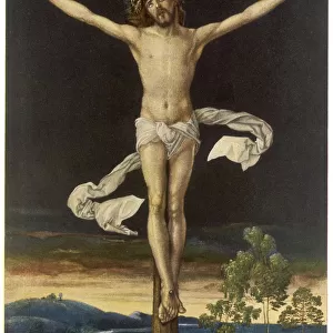 JESUS ON CROSS (DURER)