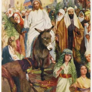 Jesus into Jerusalem