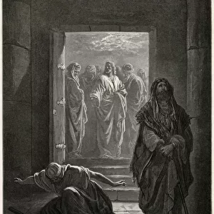 Jesus with the Publican and Pharisee