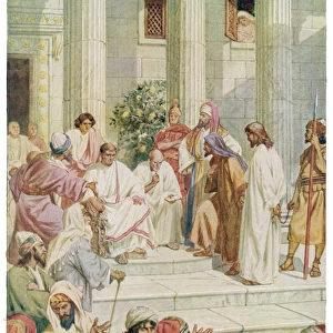 Jesus Taken to Pilate