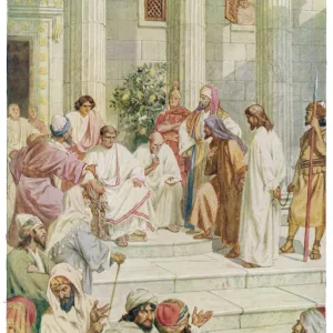 Jesus Taken to Pilate