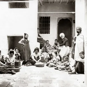 Jewish family, Biskra, Algeria