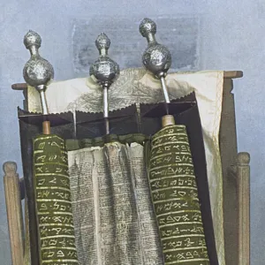 Jewish Torah scroll