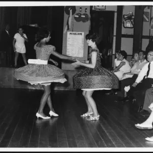 Jiving in Hoop Skirts