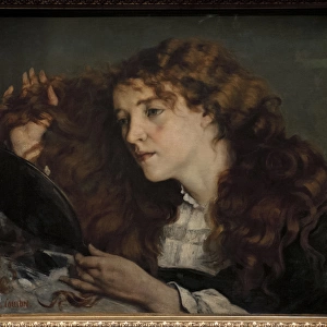 Jo, the Beautiful Irish Girl, 1866, by Gustave Courbet