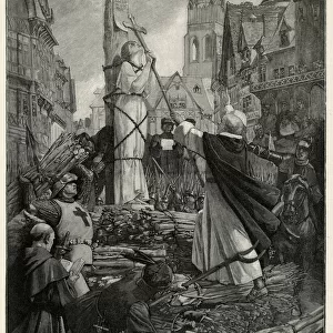JOAN OF ARC AT STAKE