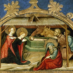 Joan Mates. Gothic painter. Altarpiece of Saint James of the