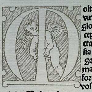 Joanot Martorell (1413-1468). Tirant lo Blanch. Initial Lett