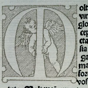 Joanot Martorell (1413-1468). Tirant lo Blanch. Initial Lett