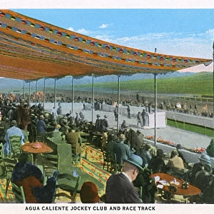 Jockey Club and racetrack, Agua Caliente, Tijuana, Mexico