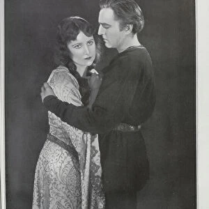 John Barrymore and Fay Compton