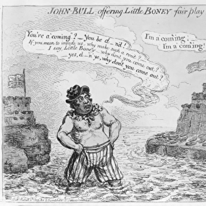 John Bull offering Little Boney fair play