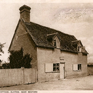 John Bunyans Cottage - Birthplace at Elstow, Bedfordshire