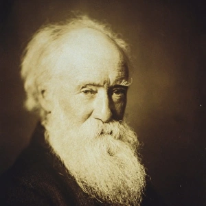 John Burroughs, head-and-shoulders portrait, facing slightly